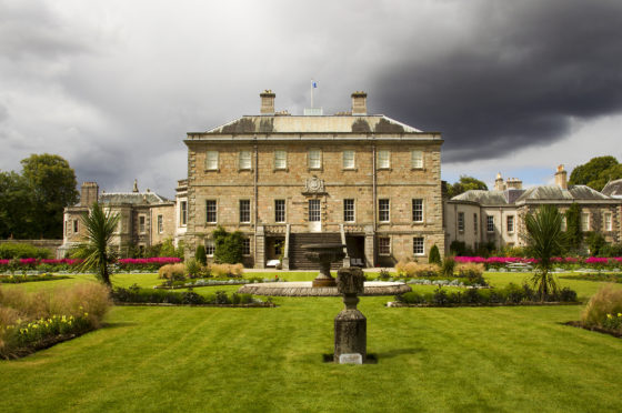 Hi, Picture of Haddo House. John Chapman, Aberdeen