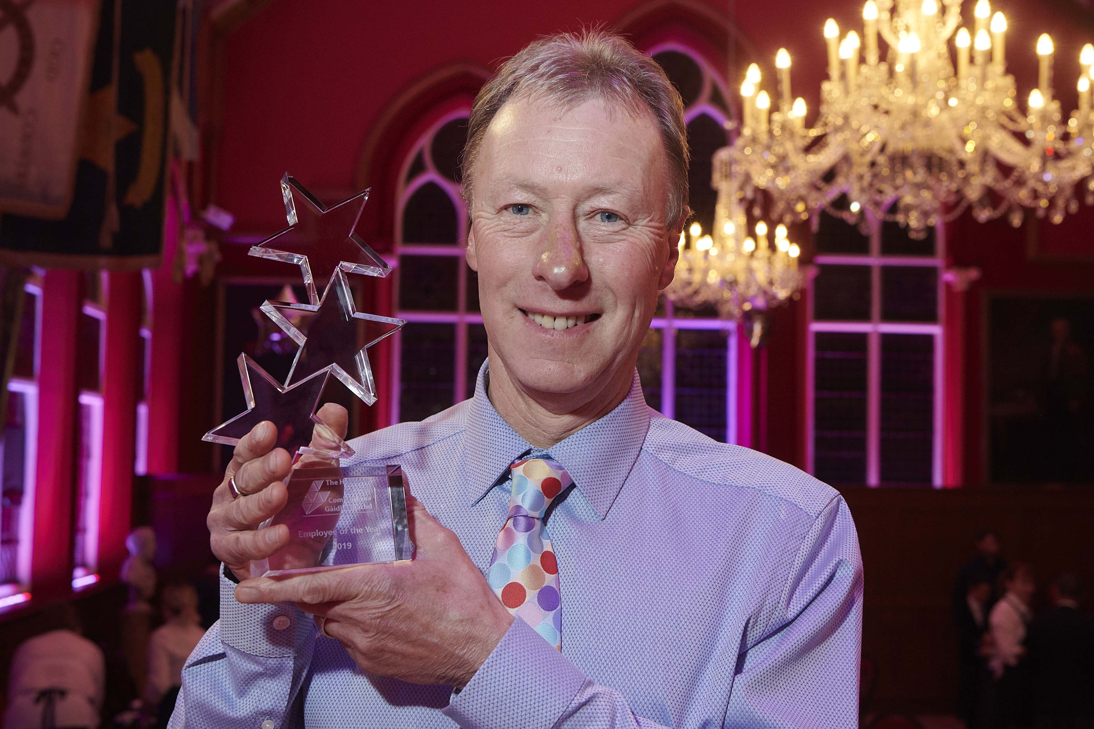 Ron Archer was recognised as the Highland Council's Employee of the Year at their annual Quality Awards.