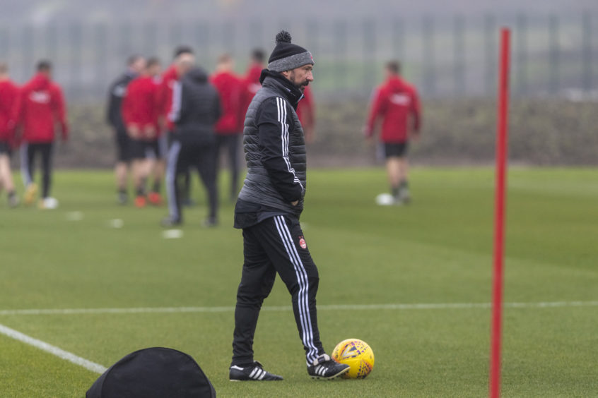 Dons manager McInnes.