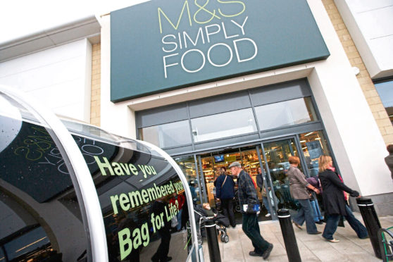 M&S Simply Food store (handout pic)    Marks & Spencer