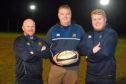 Jim Sugden, centre, has stepped down at Gordonians.