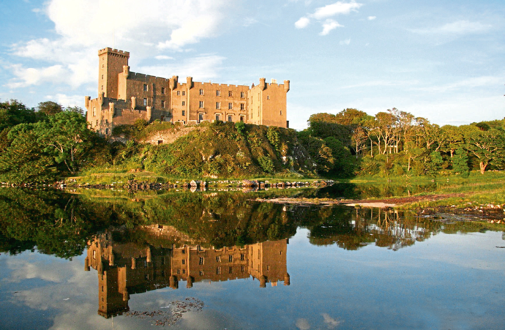 Dunvegan Castle on the MacLeod Estate.
