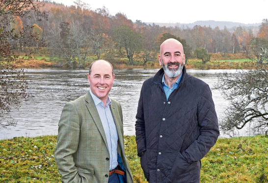 Stephen Rankin, Gordon & MacPhail director of prestige (left) and Ewen Mackintosh, Gordon & MacPhail managing director (right).