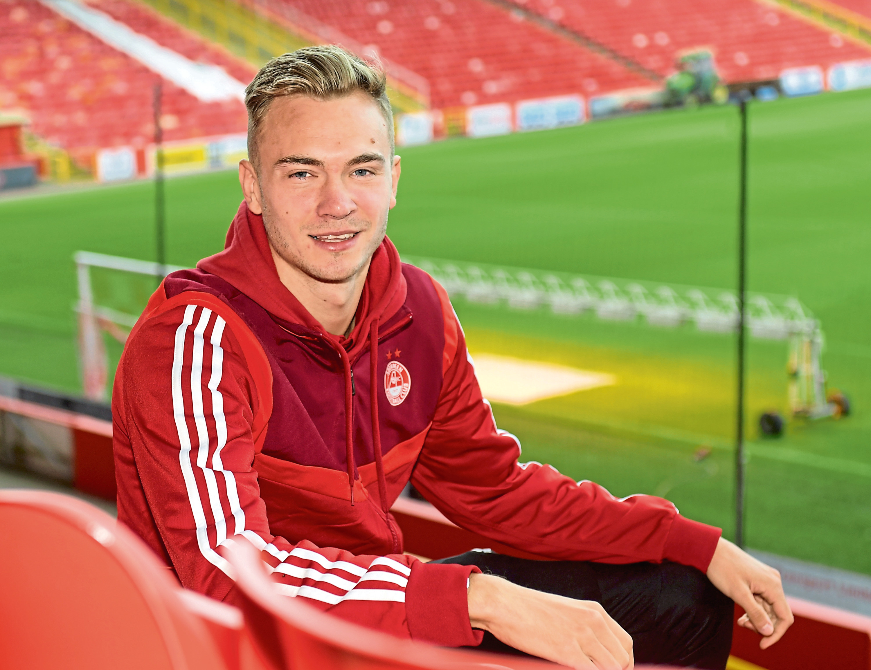 Aberdeen midfielder Ryan Hedges.