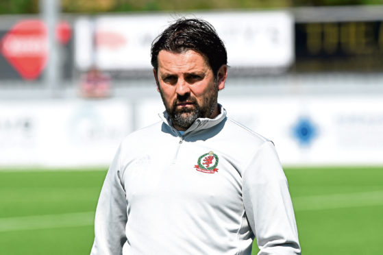 Cove Rangers manager Paul Hartley.