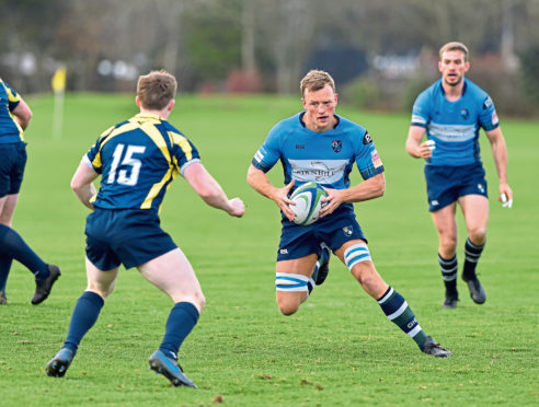 Gordonians v GHK. Pictured is Hugh Parker
Picture by Scott Baxter