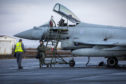 Crews from RAF Lossiemouth have arrived at Keflavik Air Base as part of a Nato mission.