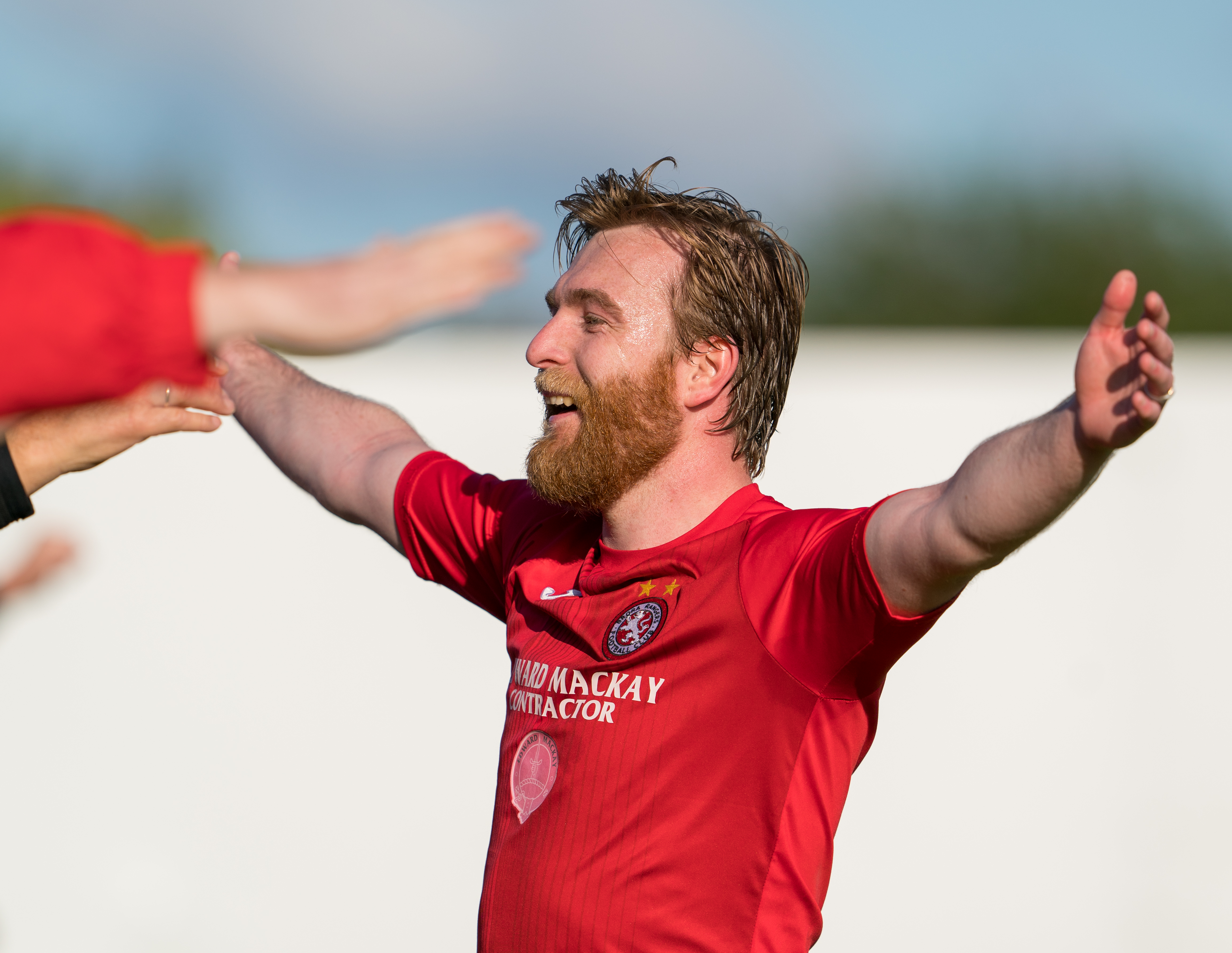 Dale Gillespie scored from the spot for Brora Rangers.