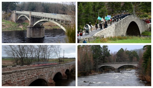 Bridges in Aberdeenshire