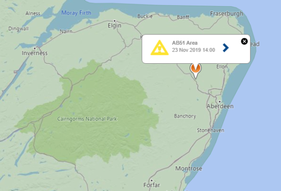 The north-east is without power in places.