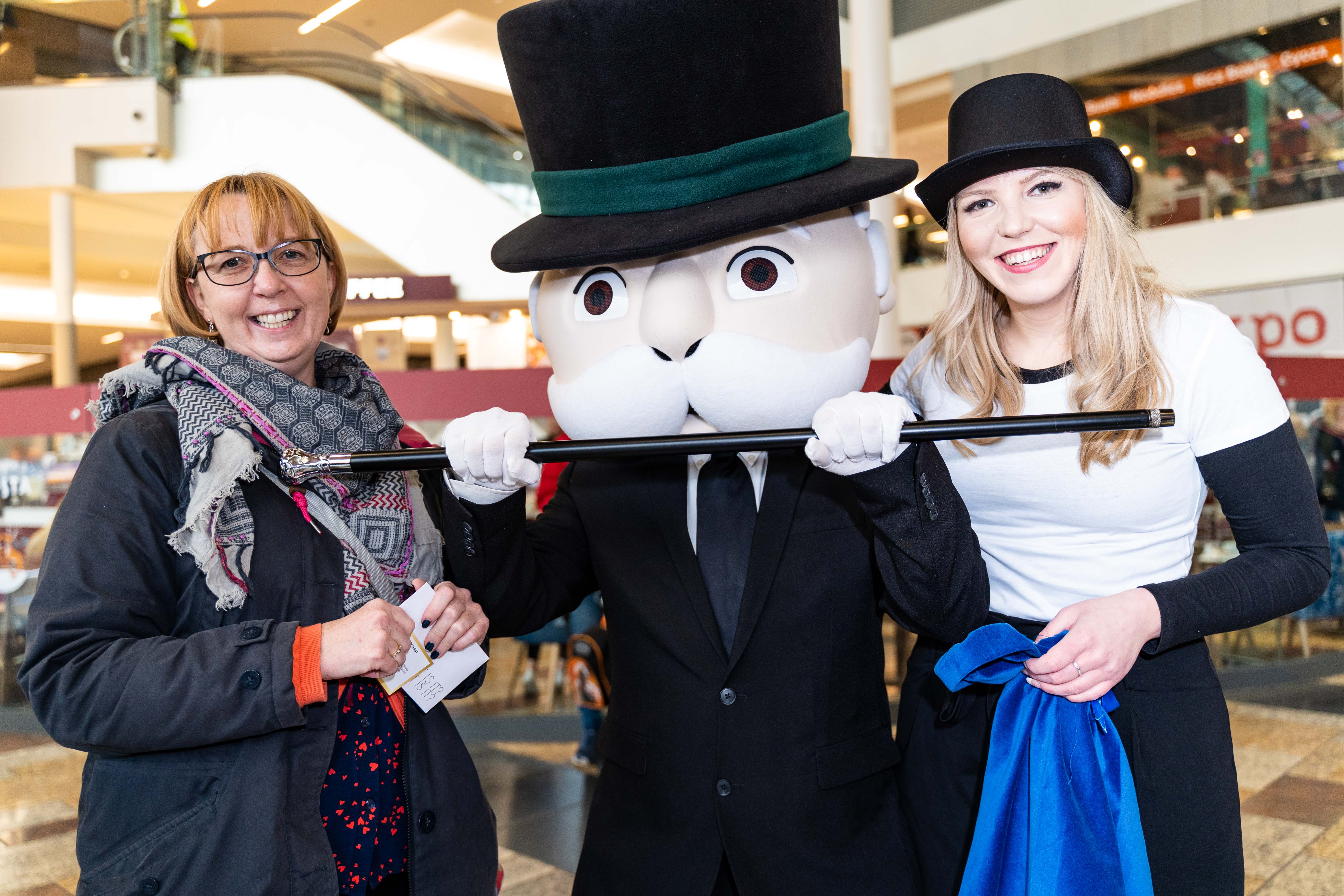 Celine MacConnell meets Mr Monopoly