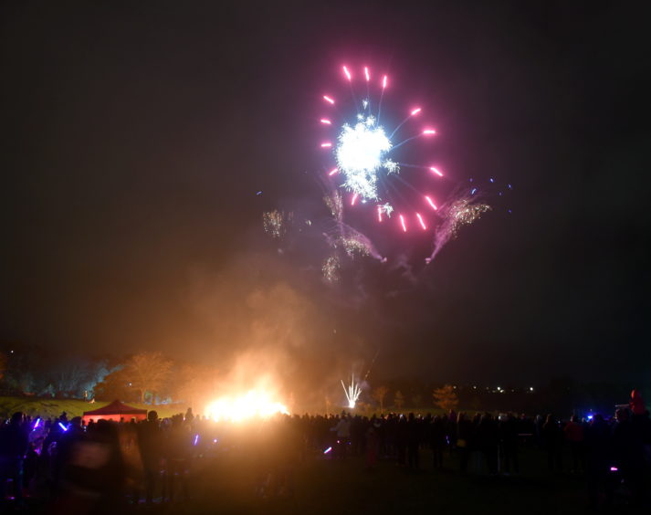 Stonehaven bonfire and fireworks