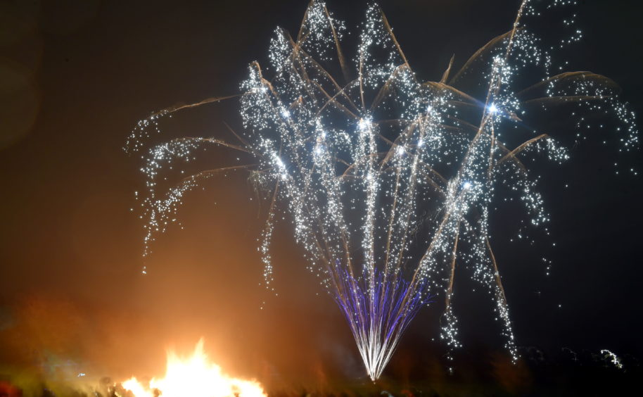 Stonehaven bonfire and fireworks