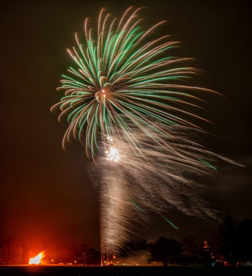 Elgin Rotary Fireworks Display.
