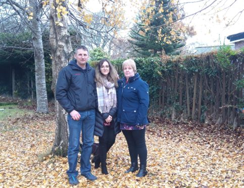 Neil Scott-Moncrieff, 45, Emma Beaton, 22, and Joan Beaton, 57 from Flodigarry