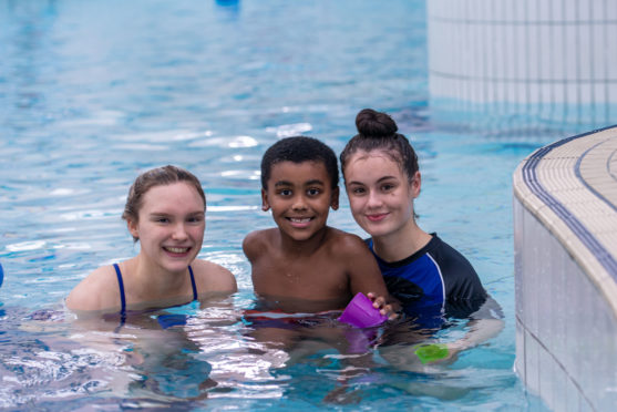 Launch of the new inclusion programme with scottish swimming and ambassador Toni Shaw