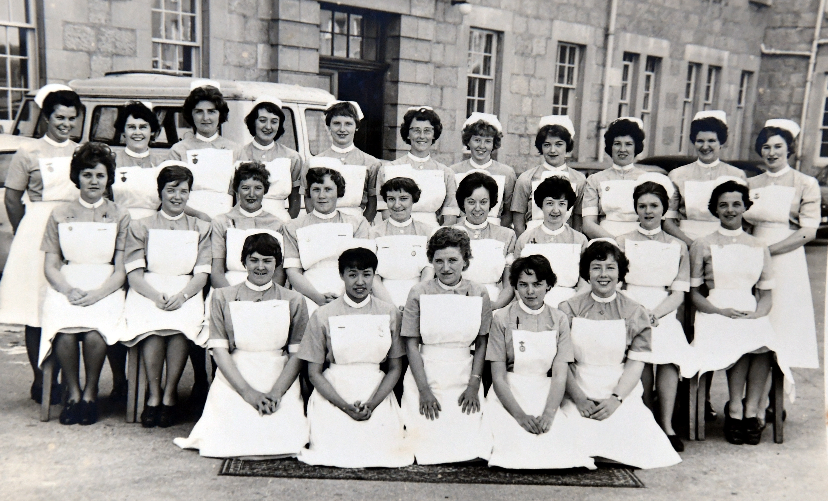 Former nurses from Aberdeen Royal Infirmary celebrate 60 year since they began their training.