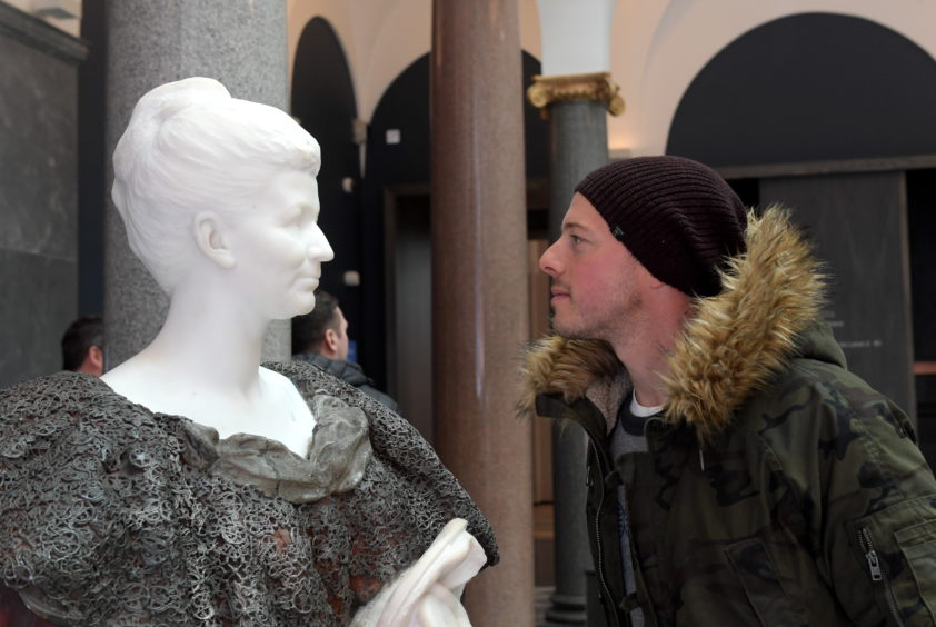 Aberdeen Art Gallery Opening Day