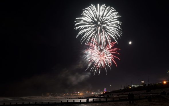 This year's fireworks display has been cancelled
