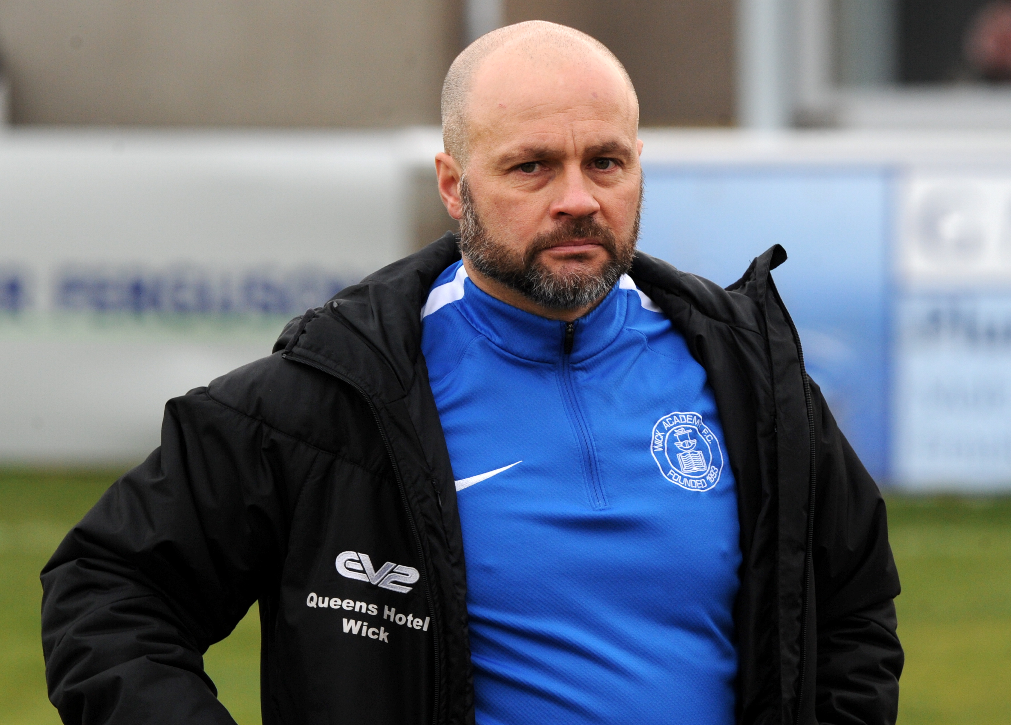 Wick Academy manager Tom McKenna.
Picture by Kenny Elrick