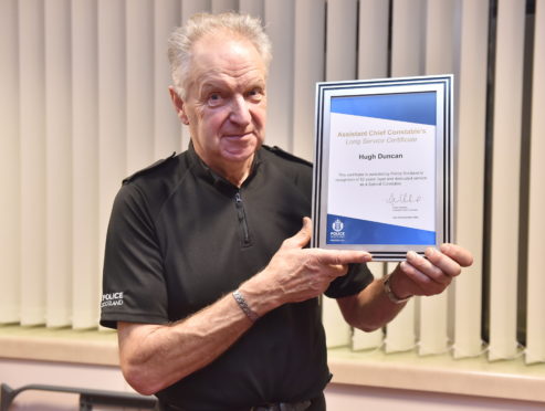 Special Constable Hugh Duncan.



Picture by Scott Baxter    26/11/2019