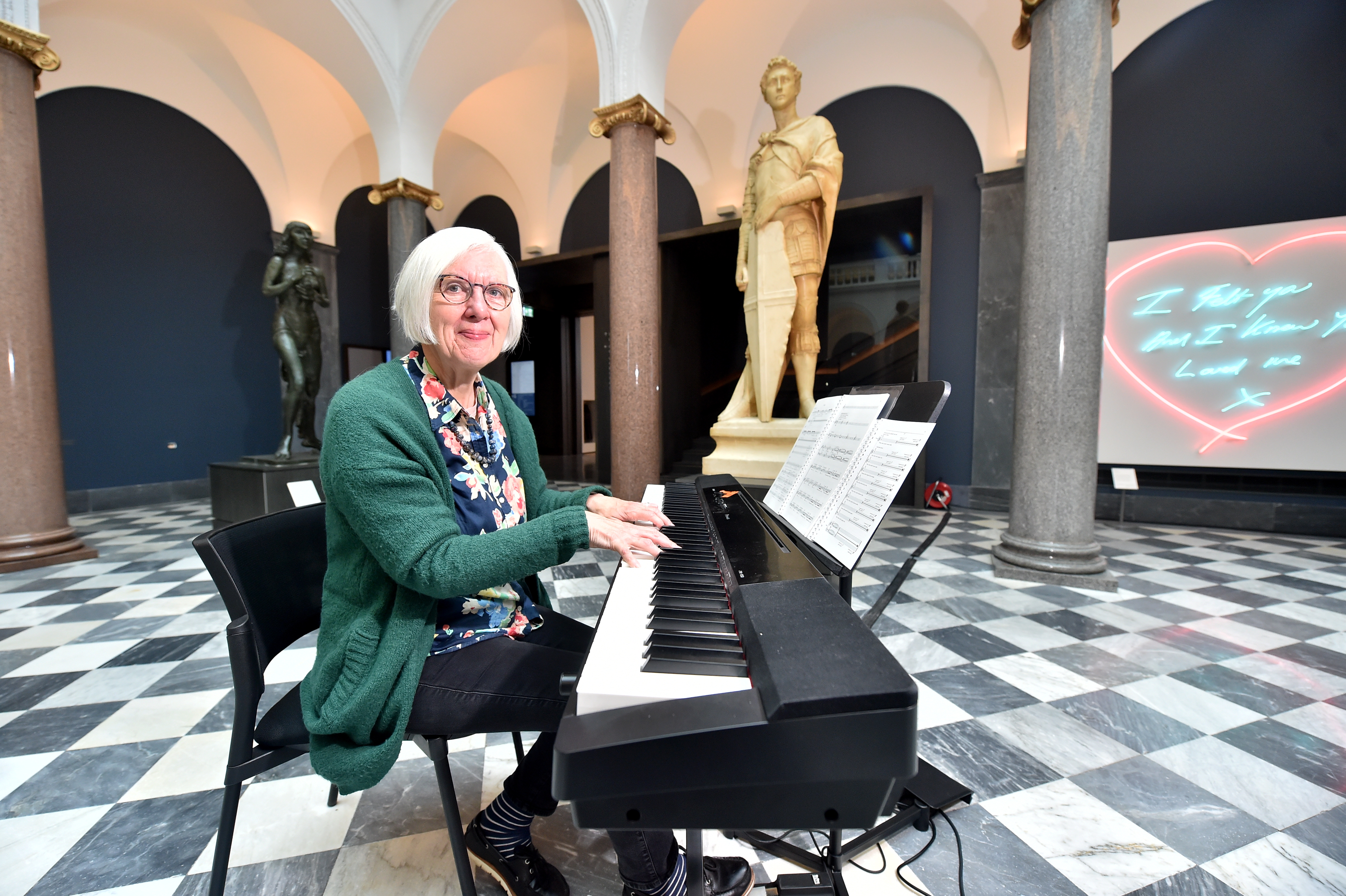 Queen's Master of Music Judith Weir to perform Big Picture at Aberdeen Art Gallery.



Picture by Scott Baxter    31/10/2019