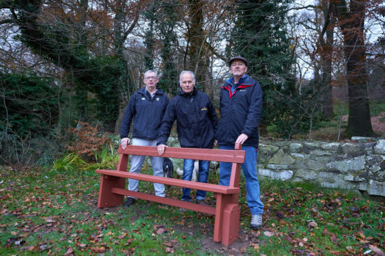 L-R: Steve Reynolds, Eric Marriott and John Russell