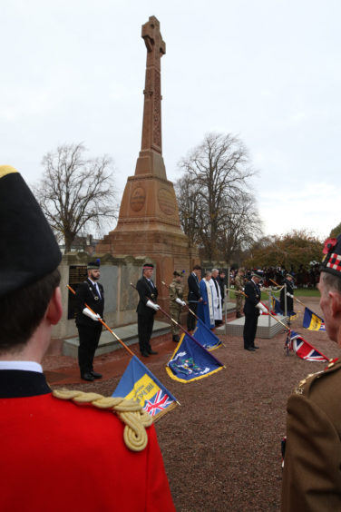 Remembrance Sunday in Inverness