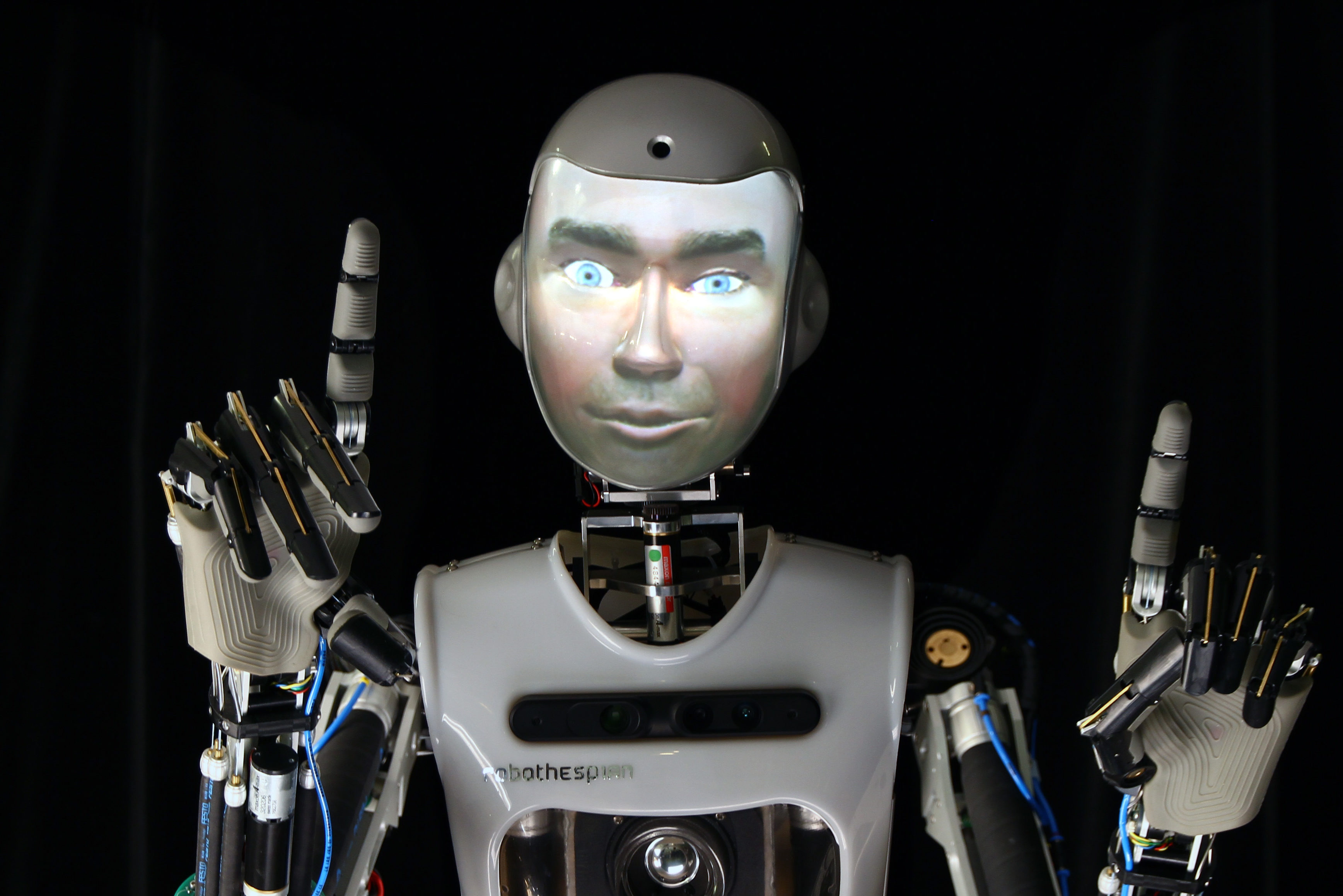RoboThespian is due to come to Aberdeen in the summer of 2020.