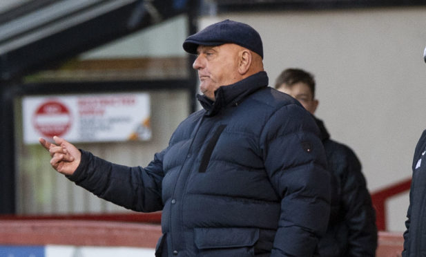 Arbroath manager Dick Campbell.