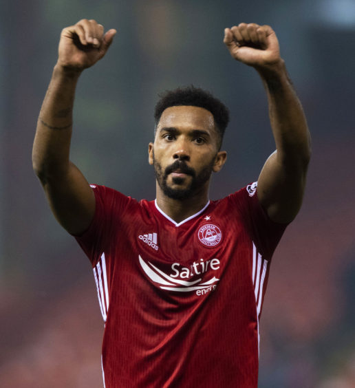 Aberdeen's Shay Logan was racially abused by Celtic's Aleksandr Tonev.