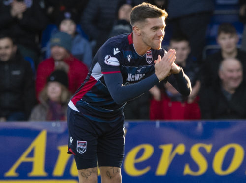 Former Ross County midfielder Josh Mullin.