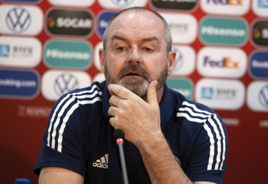 Scotland head coach Steve Clarke.