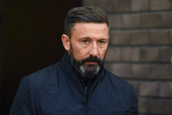 Aberdeen manager Derek McInnes.