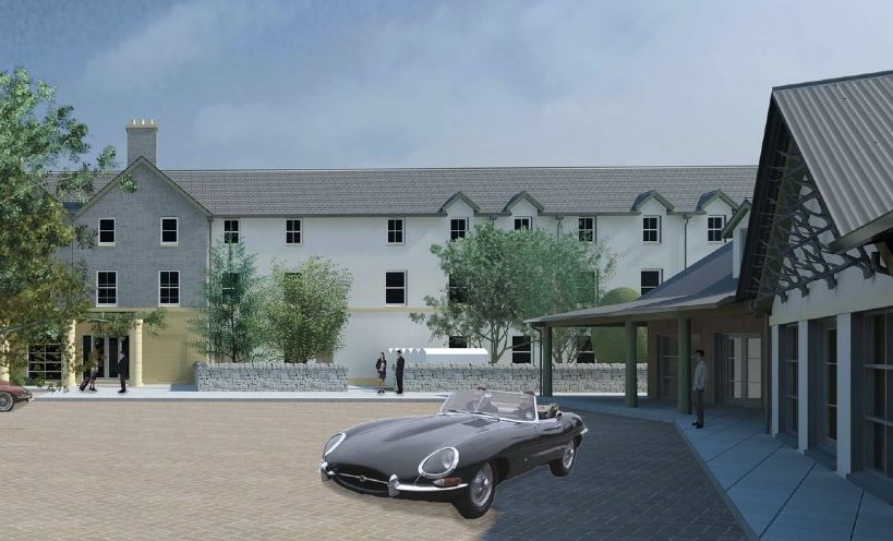 Artists impression of the Tomatin Trading Company proposals