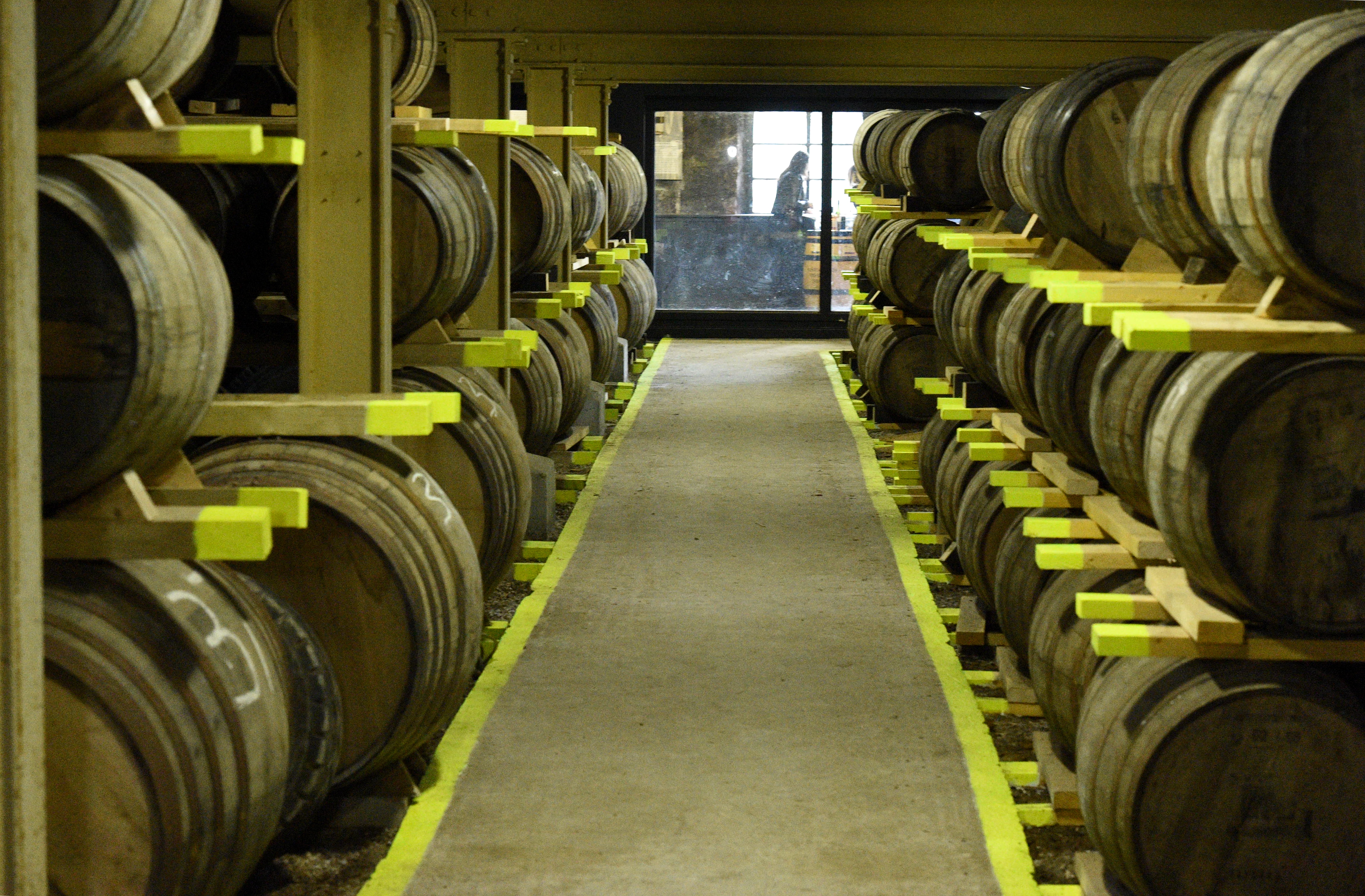 Society Drinks Feature
Glen Garioch Distillery, Distillery Rd, Oldmeldrum
Pictured are some of the whiskey barrels.
Picture by DARRELL BENNS    
Pictured on 20/07/2018