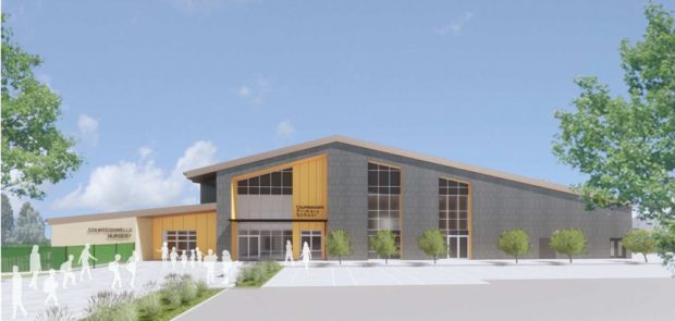 Artist impression of the new Countesswells school