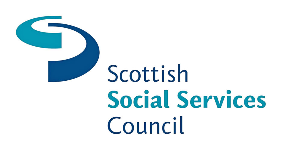 The logo for Scottish Social Services Council.