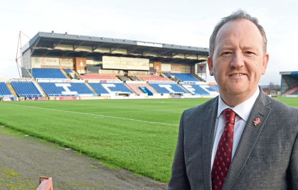 Scot Gardiner, chief executive of Caley Thistle.