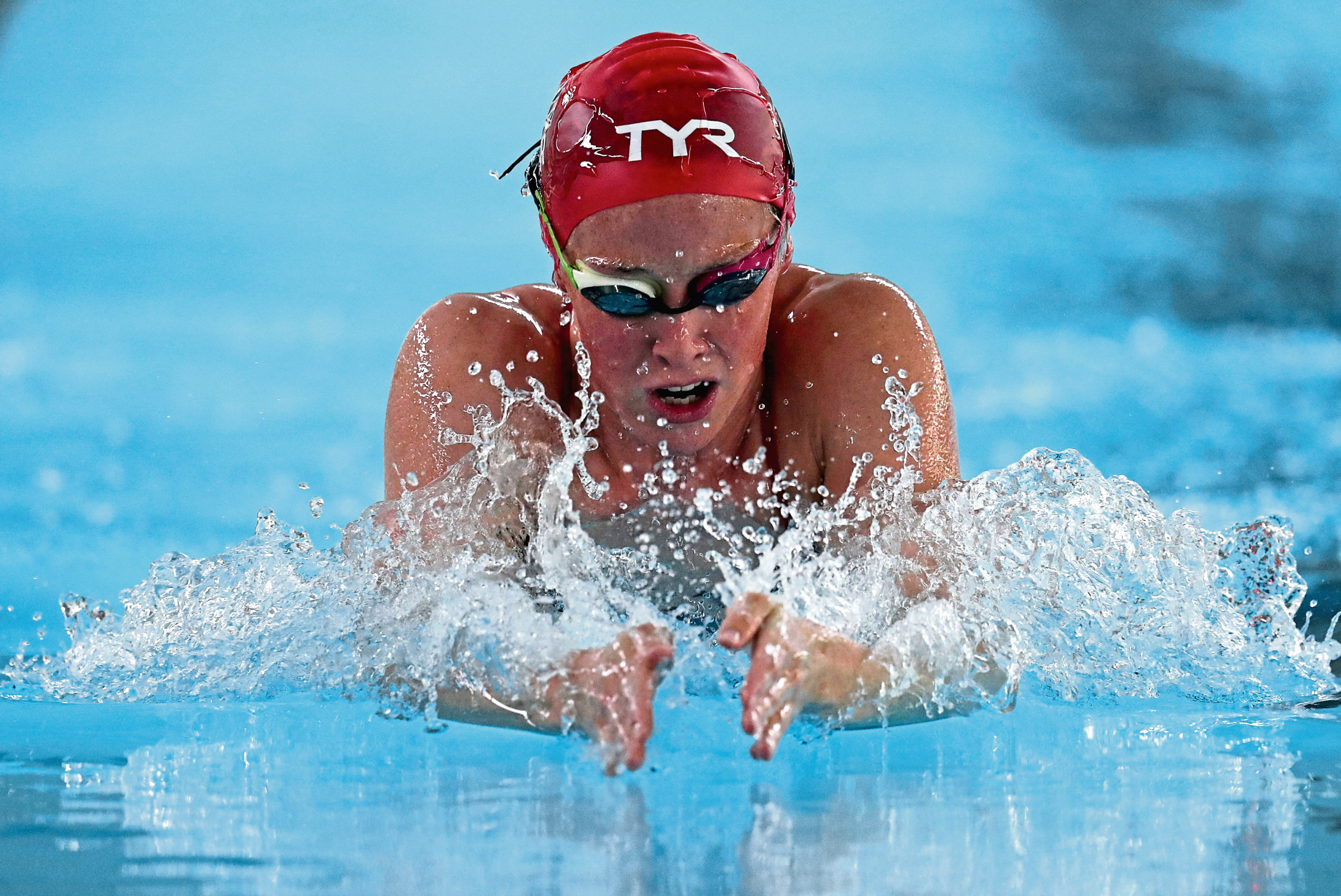 Olympic Swimmer Hannah Miley wants to break down the stigma surrounding periods. Picture supplied by Andrew Milligan/PA Wire.