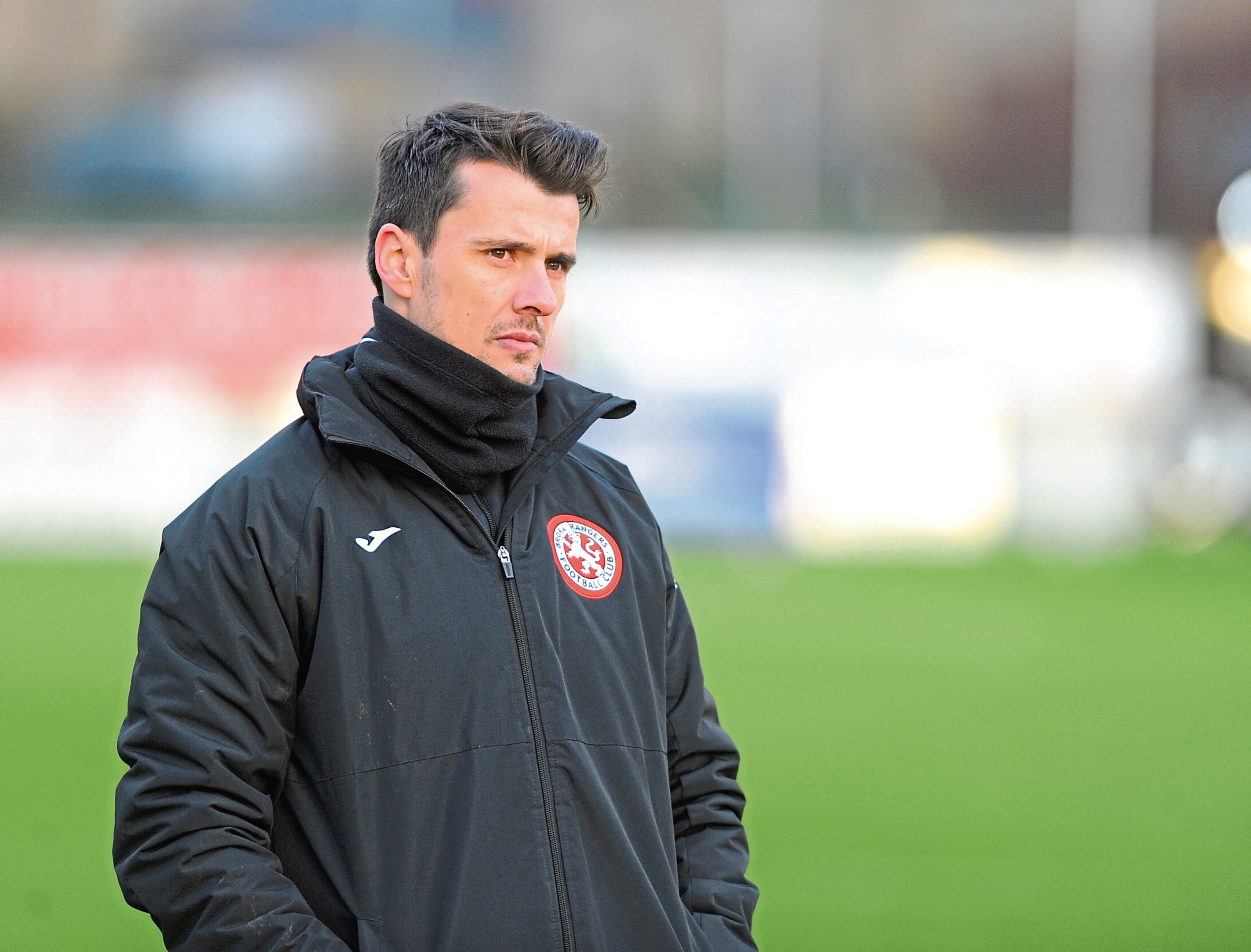 Brora Rangers manager Steven Mackay