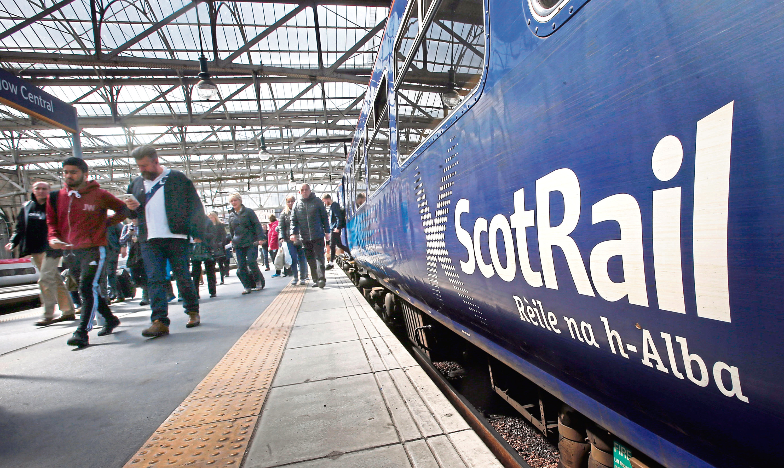 ScotRail and the Caledonian Sleeper are receiving £250 million.