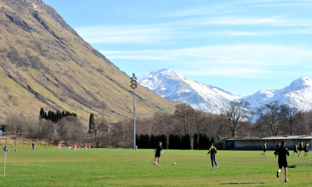 Fort William FC's Claggan Park.