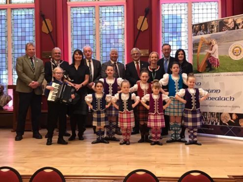 A civic reception was held at Inverness Town House in December to welcome the return of the Royal National Mòd. Picture taken by James Graham.