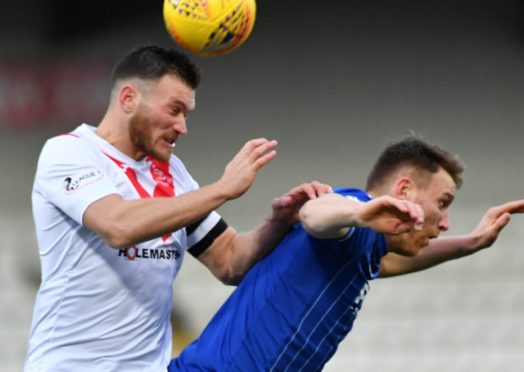 PETERHEAD'S RORY MCALLISTER AND SEAN CRIGHTON