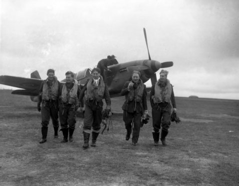 Peterhead RAF Station in 1945