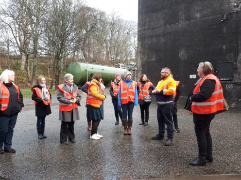 Banffshire Coast Learning Journey outside Macduff Distillery