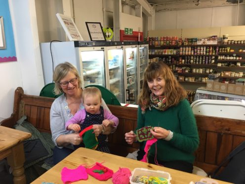 Residents have worked hard to bring the stitching tree in Barra to fruition