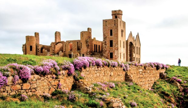 Slains Castle. Photo by Mike Sheperd