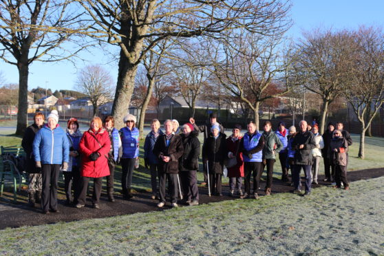 The Westhill Walking to Health group